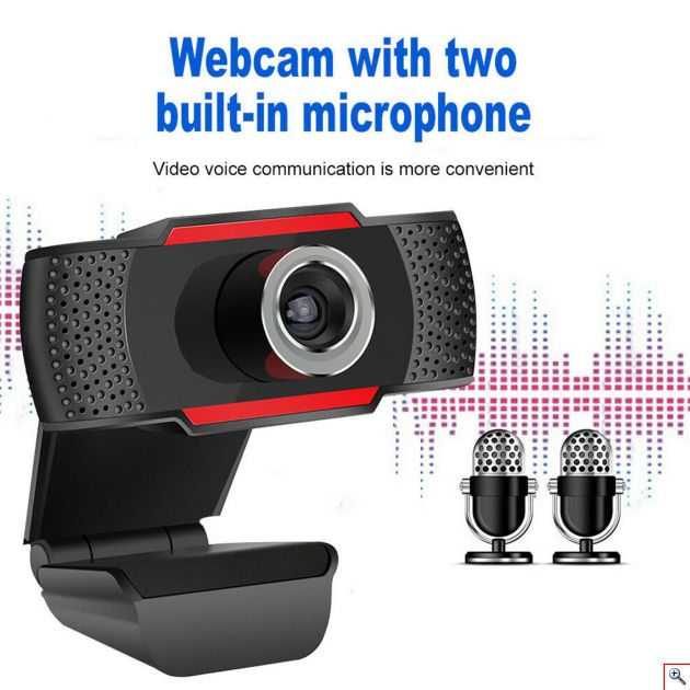 Web Κάμερα USB με Μικρόφωνο 1080P 30fps - Web Digital Camera Full HD 