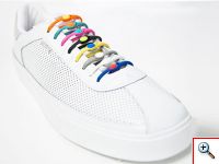 Κορδόνια Σιλικόνης V - Tie σε Διάφορα Χρώματα για τα Παπούτσια σας