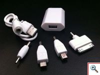 7in1 USB Home + Car Charger + Data Cable Set For iPod iPhone/Samsung/MP3 Players