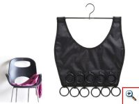 Fashion Κρεμάστρα για Φουλάρια little dress Hanging Scarf Organizer με 16 κρίκους