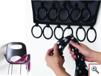 Fashion Κρεμάστρα για Φουλάρια little dress Hanging Scarf Organizer με 16 κρίκους