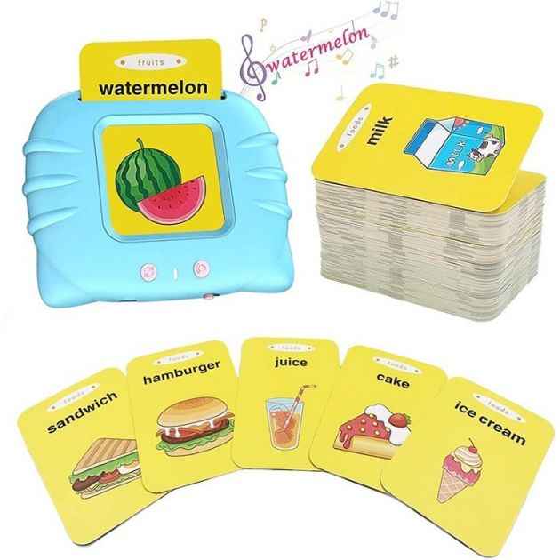 Early Education Card Machine Device Εκπαιδευτικό Παιχνίδι Γνώσεων για Παιδιά με Ήχους 2-6 Ετών
