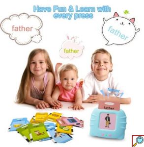 Early Education Card Machine Device Εκπαιδευτικό Παιχνίδι Γνώσεων για Παιδιά με Ήχους 2-6 Ετών