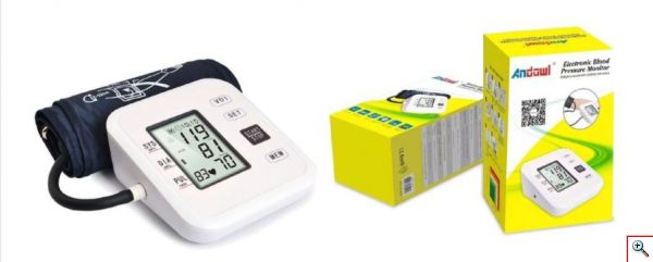 Ηλεκτρονικό Πιεσόμετρο Μπράτσου - Electronic Blood Pressure Meter Andowl Q319