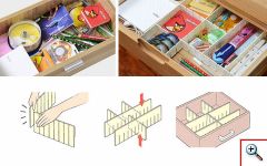 Διαχωριστικά Συρταριών - Drawer Dividers 009-618B