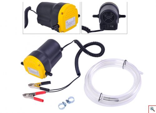 Φορητή Αντλία Αλλαγής Λαδιών Αυτοκινήτου 12V 60W S-AMP