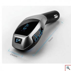 Car X6 Bluetooth v4.0 FM Transmitter Αυτοκινήτου USB/SD