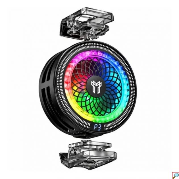 Cooler Κινητού Glacier - RGB Μαγνητική Ψύξη για Gaming με Κλιπ, USB-C 5V/2A, 13.5W Max