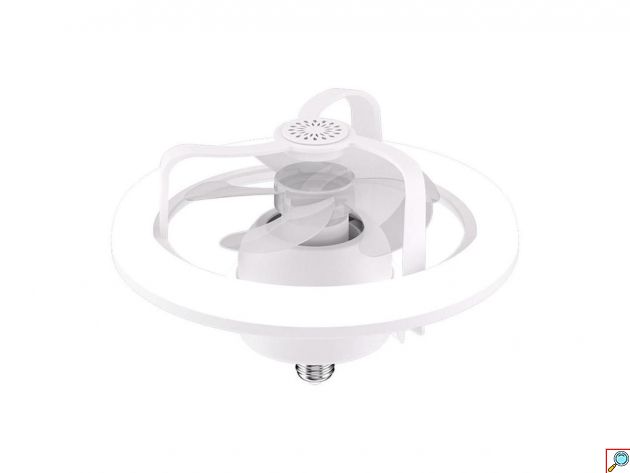 2 σε 1 Ανεμιστήρας Οροφής και Λάμπα LED RGB 500W με Τηλεχειριστήριο 280x180mm 