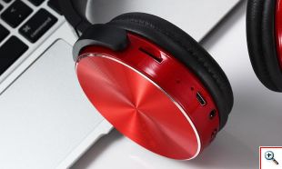 Ασύρματα On-Ear Super Bass Ακουστικά Bluetooth με Aux, SD/TF, FM Radio - Wireless Stereo Headphones Λευκό