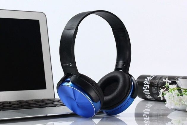 Ασύρματα On-Ear Super Bass Ακουστικά Bluetooth με Aux, SD/TF, FM Radio - Wireless Stereo Headphones Λευκό