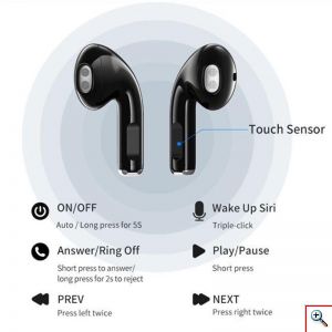 Ασύρματα Ακουστικά Earbuds Bluetooth V5 Awei με Θήκη Φόρτισης
