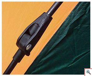 Αυτόματη Pop Up Σκηνή για Camping 4 ατόμων Καλοκαιρινή - Sun Shade 2,1x2,1x1,45m