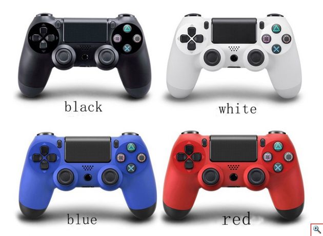 Ασύρματο Χειριστήριο Doubleshock για PS4 Μπλε 