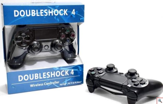 Ασύρματο Χειριστήριο Doubleshock για PS4 Μπλε 