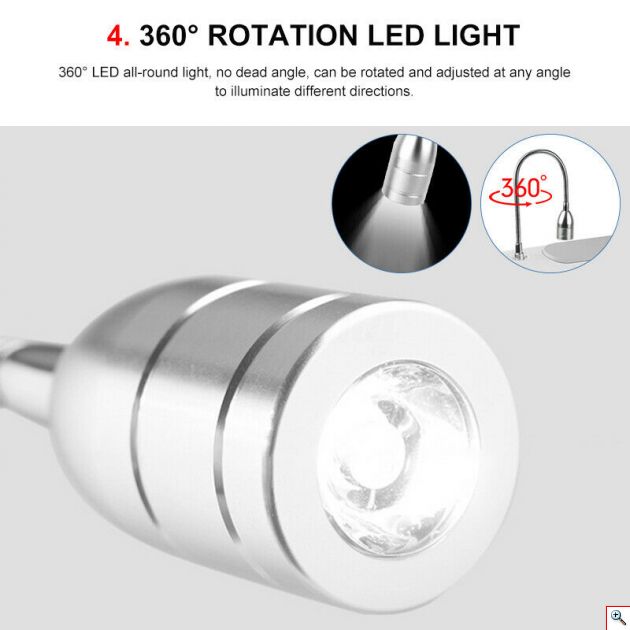 5 σε 1 Επαγγελματικός Τροχός - UV LED Λάμπα και Απορροφητήρας Σκόνης Νυχιών με Φωτισμό