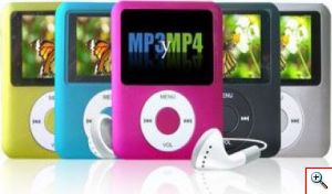 MP4 Player Mini & Ράδιοφωνο FM Multimedia - Συσκευή Παραγωγής Ήχου, Μουσικής, Εικόνας, Βίντεο με Οθόνη TFT 1,8 Iντσών & USB
