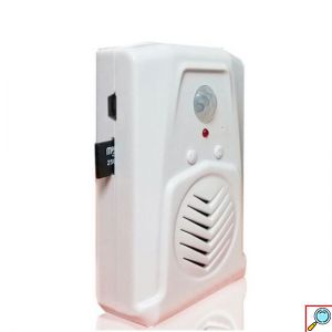 MyHomeAlarm Ανιχνευτής Κίνησης - Ραντάρ 120° με Αναπαραγωγή Ηχητικών Ηχογραφημένων Μηνυμάτων Επιλογής σας Μέσω Κάρτας Μνήμης
