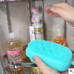 Μαλακή Βούρτσα Μπάνιου Σιλικόνης - Silicone Bath Brush 
