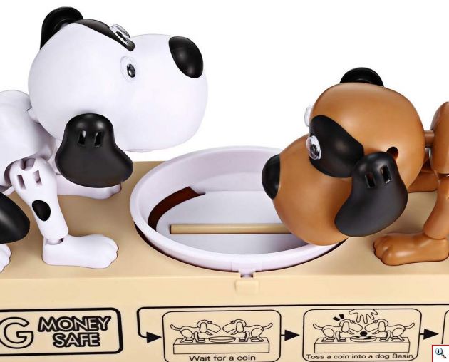 Έξυπνος Κουμπαράς Πεινασμένα Σκυλάκια - My Dog Piggy Bank 