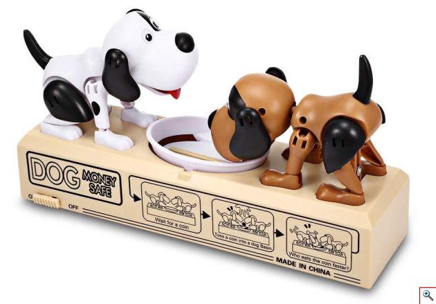 Έξυπνος Κουμπαράς Πεινασμένα Σκυλάκια - My Dog Piggy Bank 