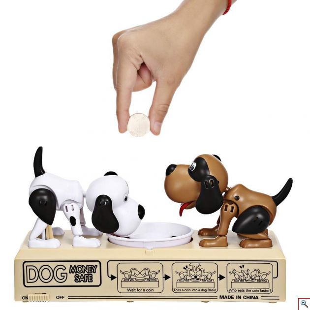 Έξυπνος Κουμπαράς Πεινασμένα Σκυλάκια - My Dog Piggy Bank 