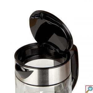 Sokany Ηλεκτρικός Διάφανος Βραστήρας 2200W 1.7L με Περιστρεφόμενη Βάση & LED Φωτισμό