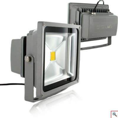 Προβολέας LED 50/500W - Αδιάβροχος IP65 Υψηλής Απόδοσης - 80% οικονομία