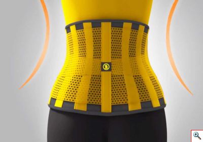 Ζώνη Μέσης Διπλής Πίεσης Hot Shapers Power Belt για Σύσφιξη & Τοπικό Αδυνάτισμα