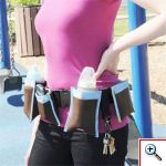 Ζώνη Μέσης με Αφαιρούμενες Τσέπες - Mummy Waist Diaper Bag