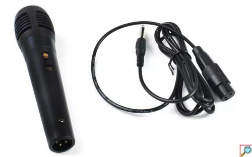 Ασύρματο Ηχείο MOXOM RGB 5W με Bluetooth και Μικρόφωνο για Καραόκε