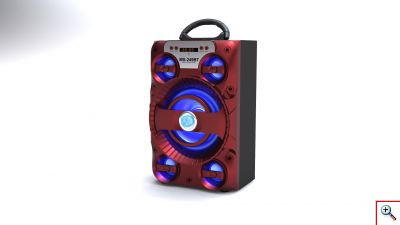 Ηχοσύστημα Bluetooth 20W USB/SD/AUX Multimedia Player MS-249ΒΤ
