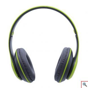 Ασύρματα & Ενσύρματα On-Ear Αναδιπλούμενα Ακουστικά Bluetooth, Aux, Handsfree - Wireless Headphones Πράσινο