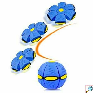 Δίσκος - Φρίσμπι όπου γίνεται Μπάλα με LED - Flat Ball Disk σε Διάφορα Χρώματα