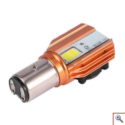 Compact Λαμπτήρας - Λάμπα Μοτοσυκλέτας H6 1800LM LED 6500K 35W & Ενσωματωμένο Ανεμιστήρα