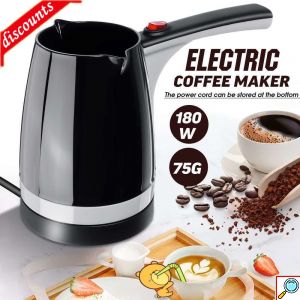 Sokany® Ηλεκτρικό Μπρίκι 1000W με Χωρητικότητα 250ml Μαύρο
