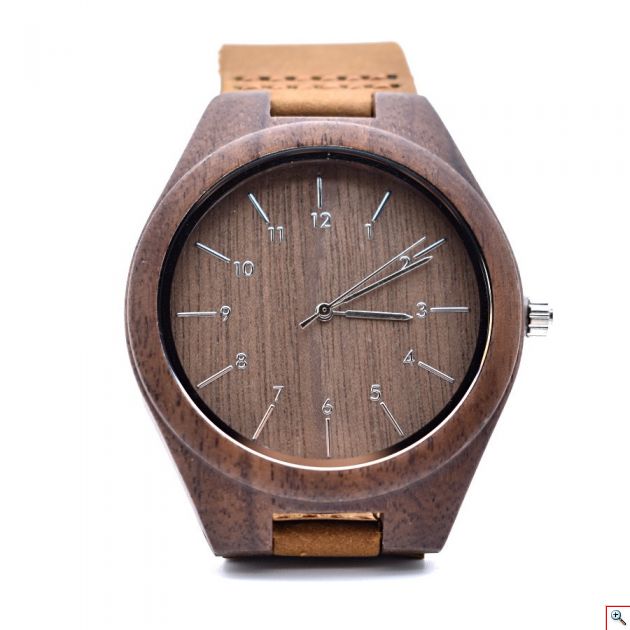 Ξύλινο Ψηφιακό Ανδρικό Ρολόι - Wooden Man Watch