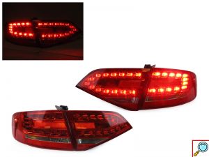 Ψείρες LED Αυτοκινήτου T10 5 smd Κόκκινο 2τμχ