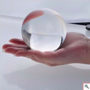 Επαγγελματική Lensball Σφαίρα Φωτογράφισης 60mm με Κρυστάλλινη Βάση για Μοναδικές Λήψεις