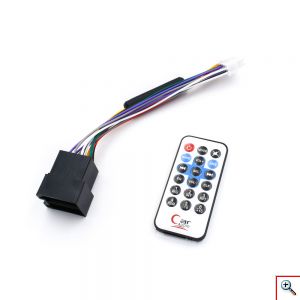 Mp3 Player Αυτοκίνητου με 1 DIN & USB, SD, AUX, Radio & Τηλεχειριστήριο