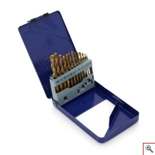 Σετ Τρυπάνια Τιτανίου HSS 1.5-6.5 mm 13 τμχ
