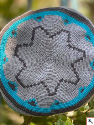 Μοναδική Χειροποίητη Κολομβιανή Boho Style Πλεκτή Τσάντα - Wayuu Mochila