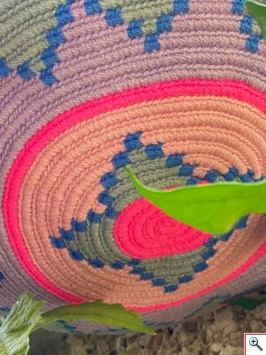 Μοναδική Χειροποίητη Κολομβιανή Boho Style Πλεκτή Τσάντα - Wayuu Mochila