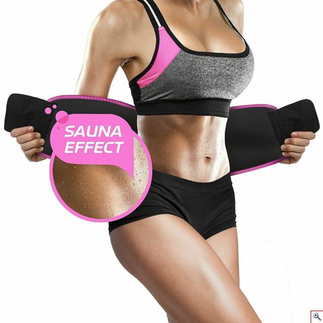 Ζώνη Αδυνατίσματος για Κοιλιακούς - Sweet Sweat Waist Trimmer Belt