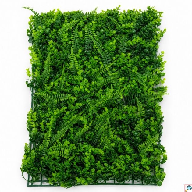 40 x 60cm τεχνητό Διακοσμητικό Πάνελ Πυκνής Φυλλωσιάς