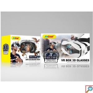 Γυαλιά Εικονικής Πραγματικότητας VR 3D με ανεμιστήρα ψύξης για κινητά 4″ έως 6,3″ Andowl 5F MINI