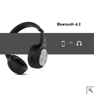 Ασύρματα Ακουστικά Bluetooth On Ear με Αποσπώμενο Καλώδιο - Handsfree Bluetooth Awei Wireless Foldable Hi-Fi