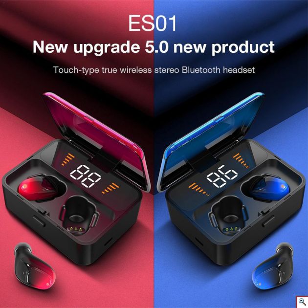 Bluetooth Ακουστικά TWS -ES01 Bluetooth 5.0
