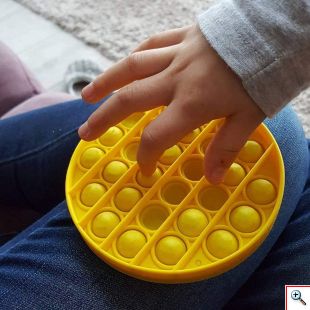 Poppy Αγχολυτικό Παιχνίδι Anti-Stress Ανακούφισης - Fidget Bubble Pop Κύκλος Πράσινο