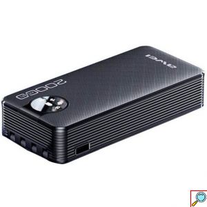 Φορητός Φορτιστής 4 σε 1 Power Bank 20000mAh με Θύρα USB-A και Θύρα USB-C Awei Μαύρο